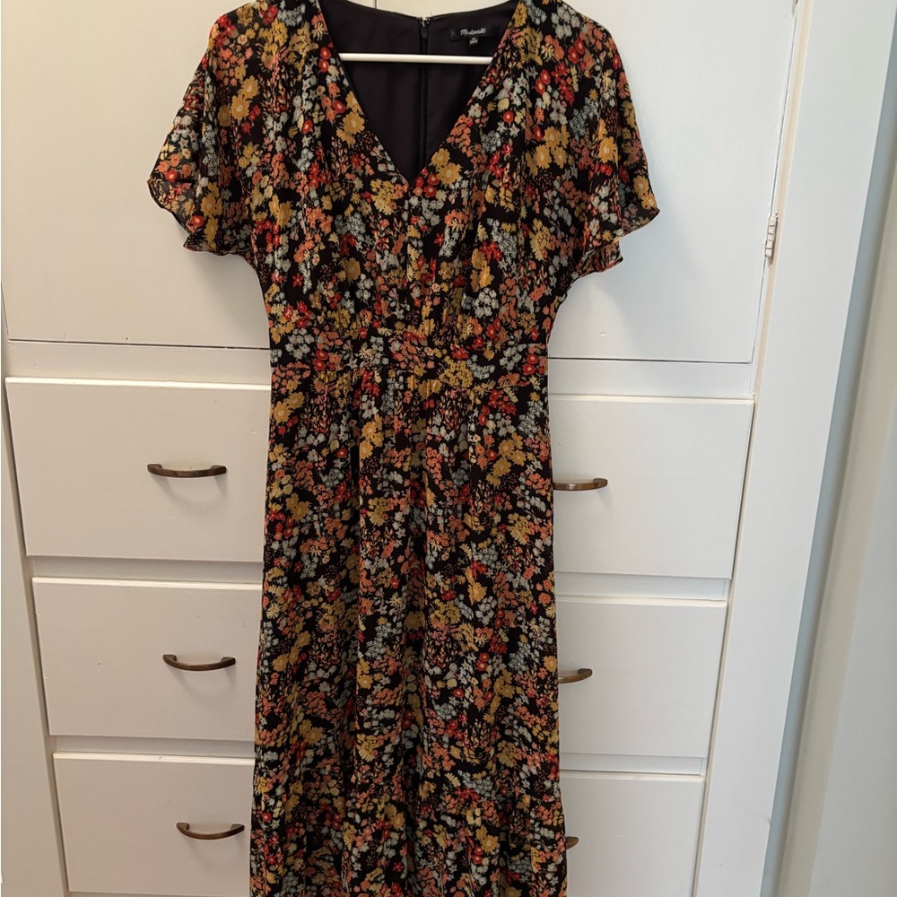Madewell floral dress